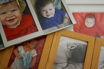CORNICI CON FOTOGRAFIE DI BAMBINI