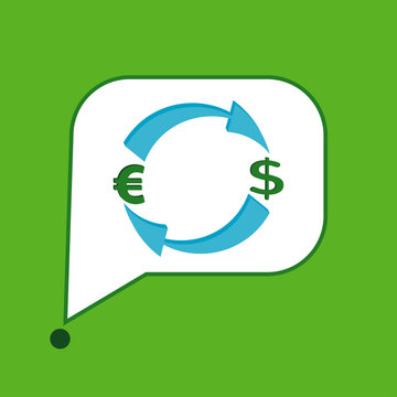 Dollar vector icon. Image style is apictograph symbol.