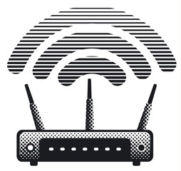 witeless router and modem