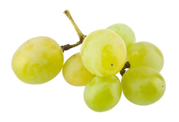 ripe juicy cluster of grapes