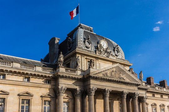 Ecole Militaire (Military School, 1750), Champ de Mars in Paris