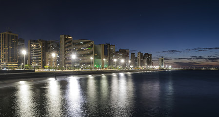 Fortaleza city at night