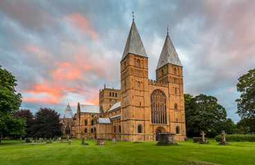 Southwell Minster at Sunset