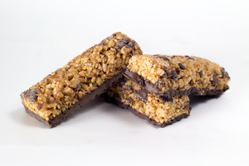 Barrette cereali sovrapposte