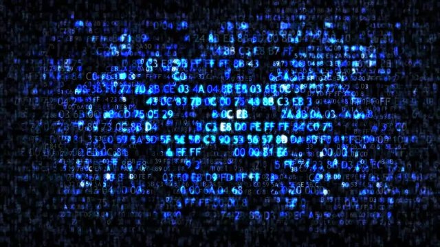 Blue computer hex code