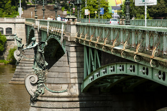 Svatopluk Cech Bridge - Prague - Czech Republic