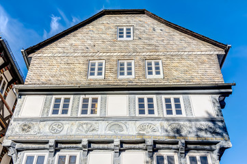 Fachwerkhaus in der Altstadt zu Goslar in Niedersachsen