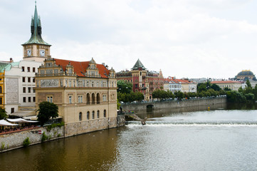 Obraz premium Vltava River - Prague - Czech Republic