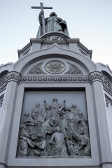 Fototapeta na wymiar Monument to Vladimir the Great Kiev.