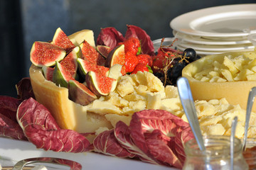 Formaggio e Fichi - Buffet - Antipasto - presentazione