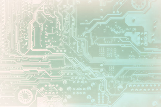 Circuit board. Electronic computer hardware technology. Motherbo