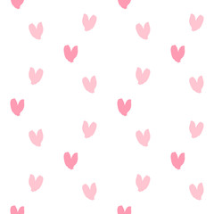 Hand drawn seamless pattern. Repetition background for textiles, packing, wrapping paper or wallpapers. Isolated vector illustration.