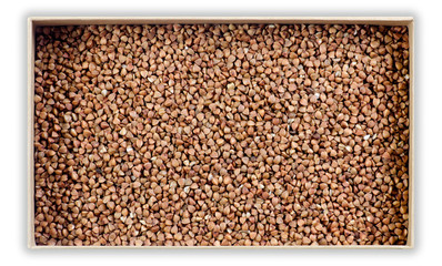 buckwheat background macro