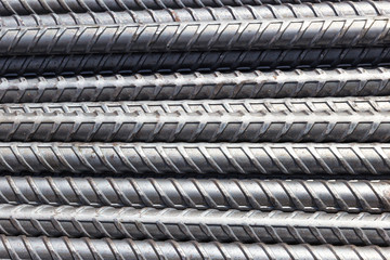 industry reinforcement steel bars used in construction.
