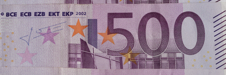 Geldscheine 500 Euro