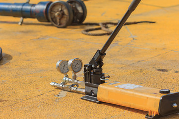 Hydraulic hand pump high pressure