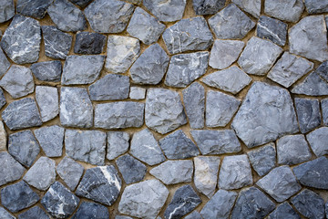 texture of the stone wall