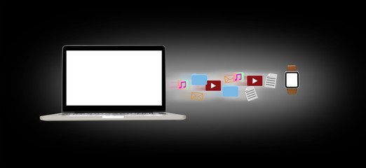 Sharing and transferring files between devices