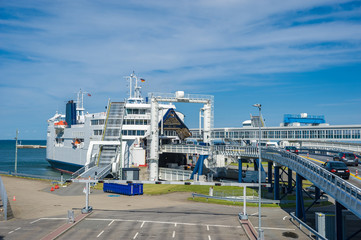 Fährhafen in Puttgarden