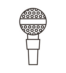 microphone device isolated icon vector illustration design