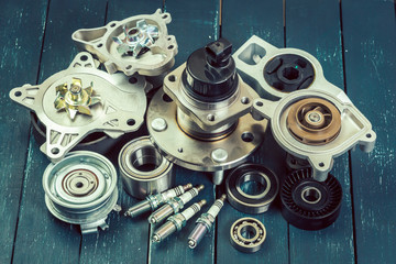 Various car parts