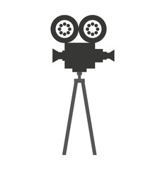 Obraz premium camera video film isolated icon vector illustration design