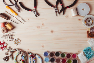 Handmade beading preparation