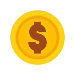 coin money isolated icon vector illustration design
