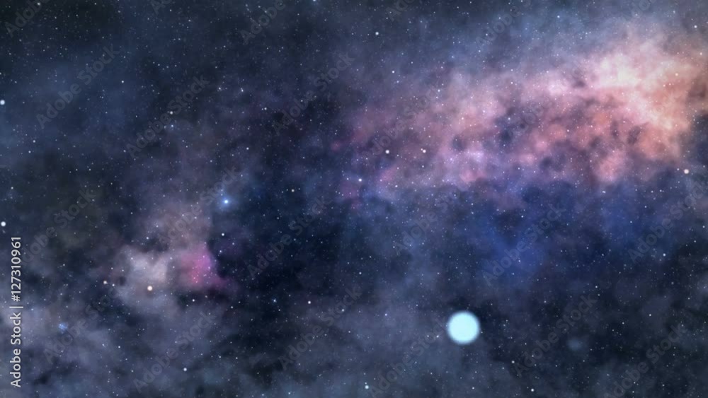 Wall mural interstellar travel
