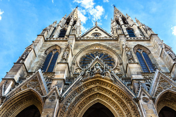 Fototapeta premium Basilica of Saint Clotilde (Basilique Ste-Clotilde, 1827), Paris