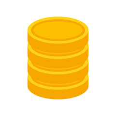 coin money isolated icon vector illustration design