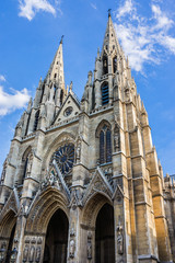 Fototapeta premium Basilica of Saint Clotilde (Basilique Ste-Clotilde, 1827), Paris
