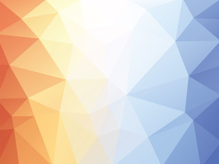 geometric orange blue texture background