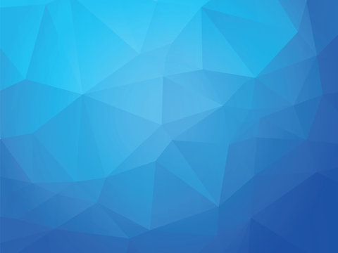 blue ice geometric background