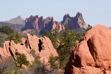 Red Rock Canyon Open Space Park and Garden of the Gods
