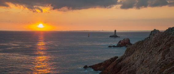 Sunset at Pointe du Raz