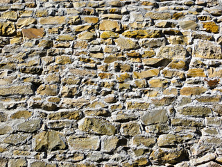 Texture of the stone wall