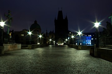 Charles Bridge with the tower