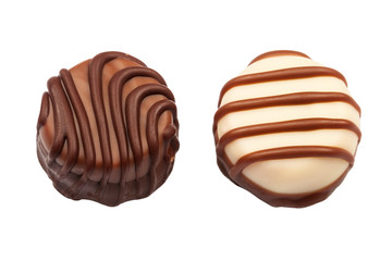 Two chocolate candies