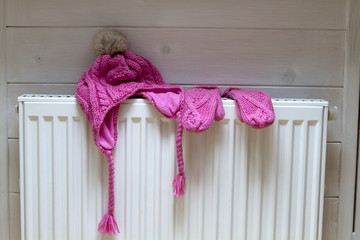 drying on radiator