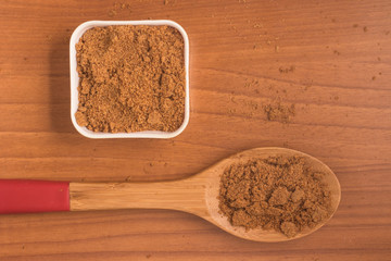 Coconut Sugar. Low glycemic index