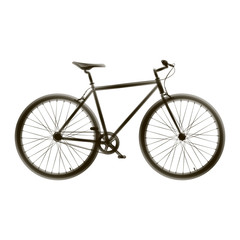 Fototapeta na wymiar Bicycle poster quality vector illustration
