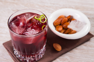 cherry alcoholic cocktail