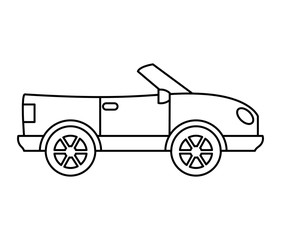 car auto vehicle isolated icon vector illustration design