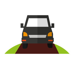 car auto vehicle isolated icon vector illustration design