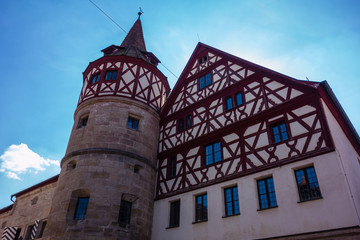 Fototapeta na wymiar Schloss Ratibor in Roth