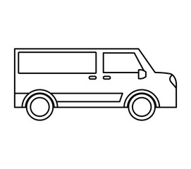 car auto vehicle isolated icon vector illustration design