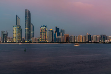 Abu Dhabi skyline - United Arab Emirates