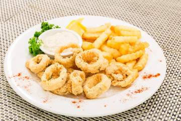 fried calamari