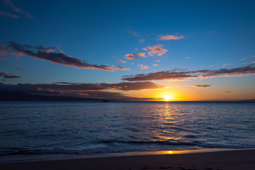 Naklejka premium Maui Sunset 2